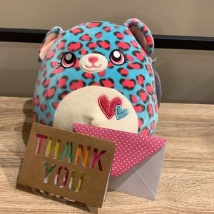 Valentine’s Day squishmallow leopard